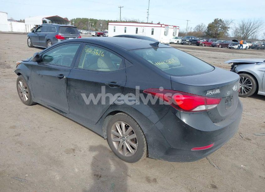 Photo 3 of 2014 Hyundai Elantra SE (VIN 5NPDH4AE9EH478469)