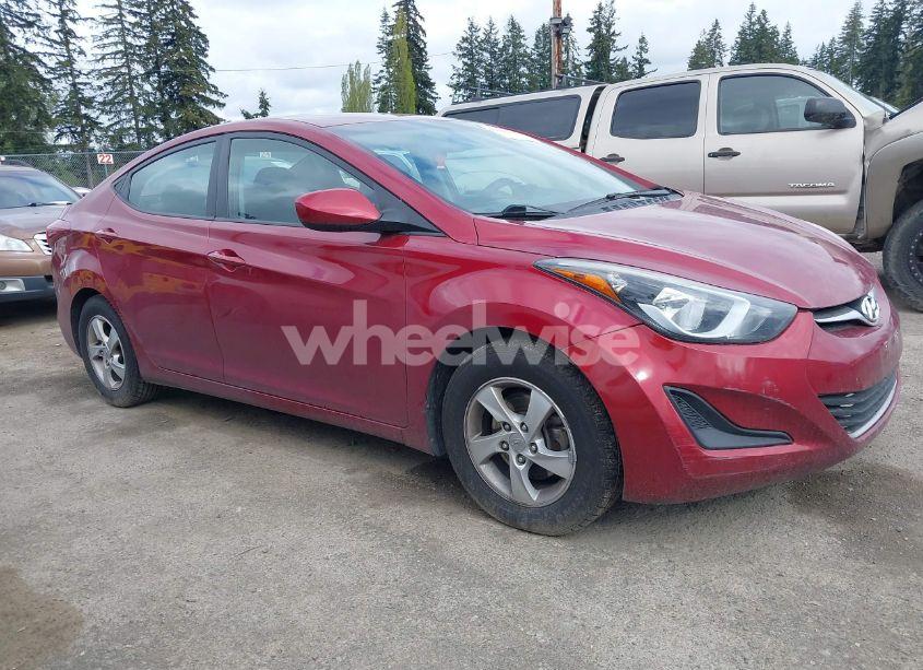 2014 Hyundai Elantra SE (VIN 5NPDH4AE9EH482327) main photo