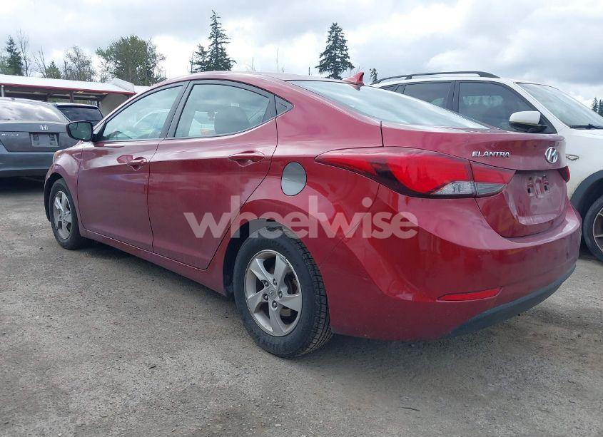 Photo 3 of 2014 Hyundai Elantra SE (VIN 5NPDH4AE9EH482327)