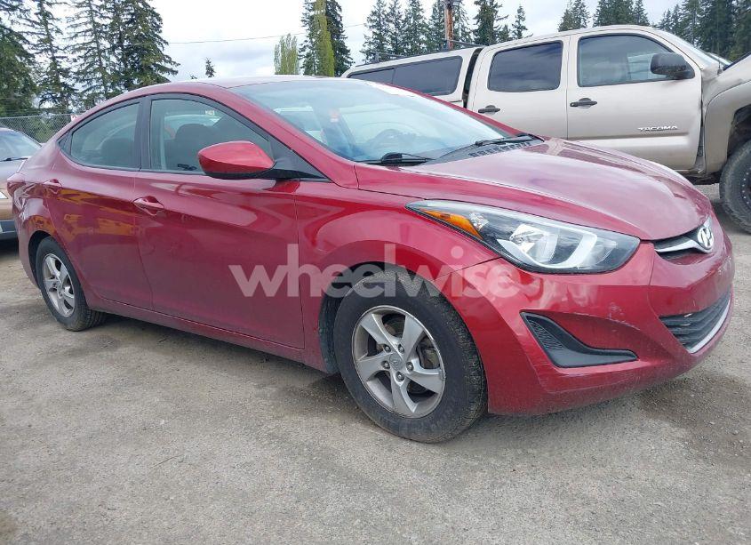 Photo 6 of 2014 Hyundai Elantra SE (VIN 5NPDH4AE9EH482327)