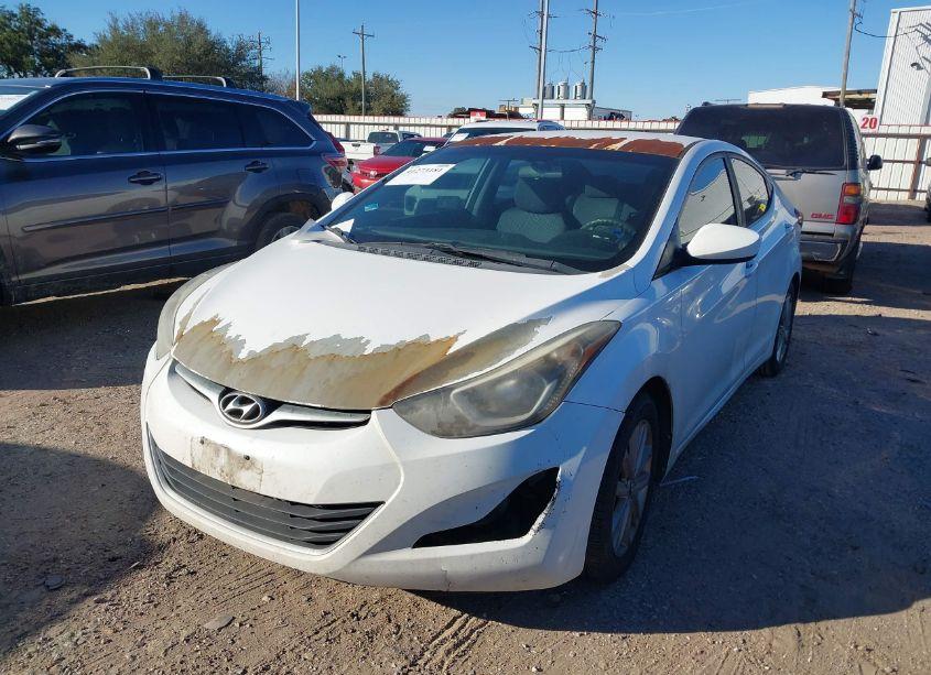 Photo 2 of 2014 Hyundai Elantra SE (VIN 5NPDH4AE9EH485812)
