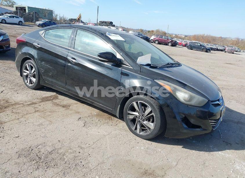 2014 Hyundai Elantra LIMITED (VIN 5NPDH4AE9EH498382) main photo