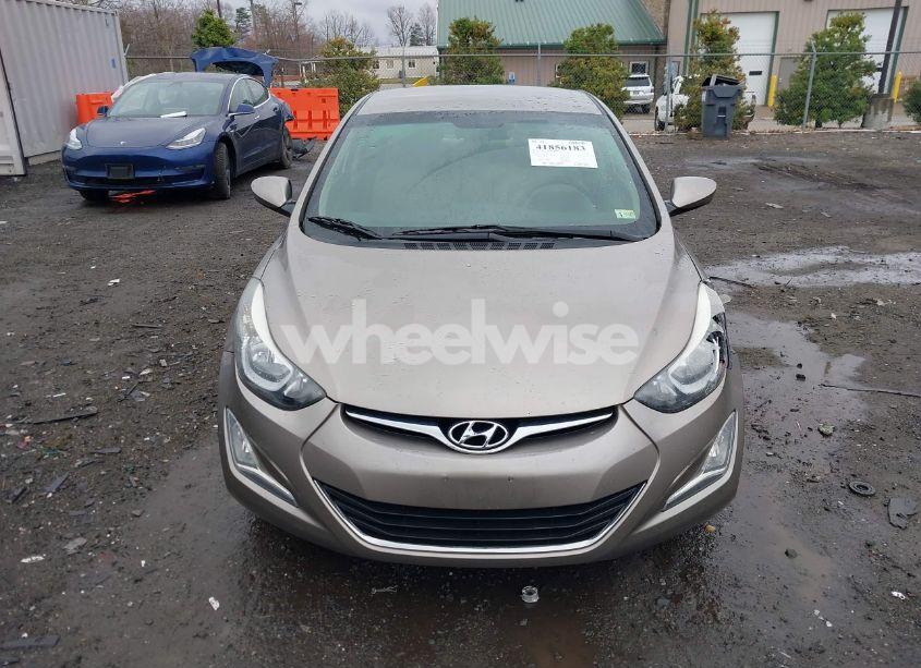 Photo 12 of 2014 Hyundai Elantra SE (VIN 5NPDH4AE9EH501605)