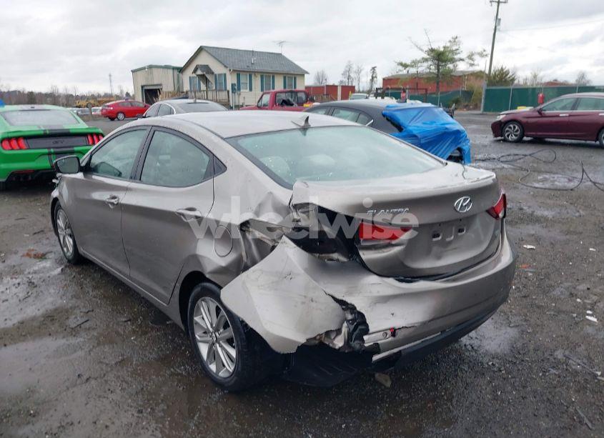 Photo 6 of 2014 Hyundai Elantra SE (VIN 5NPDH4AE9EH501605)