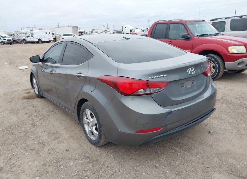 Photo 3 of 2014 Hyundai Elantra SE (VIN 5NPDH4AE9EH523524)