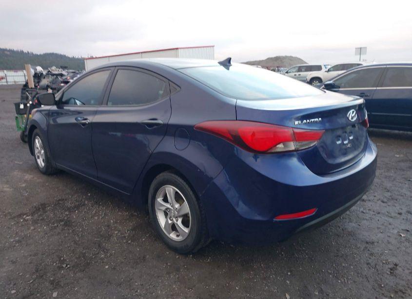 Photo 3 of 2014 Hyundai Elantra SE (VIN 5NPDH4AE9EH529761)