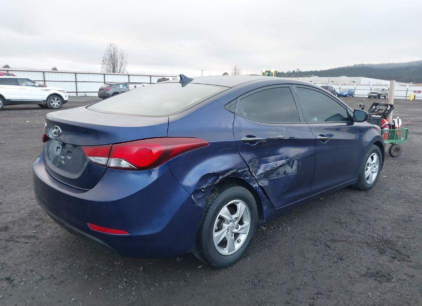 Photo 4 of 2014 Hyundai Elantra SE (VIN 5NPDH4AE9EH529761)