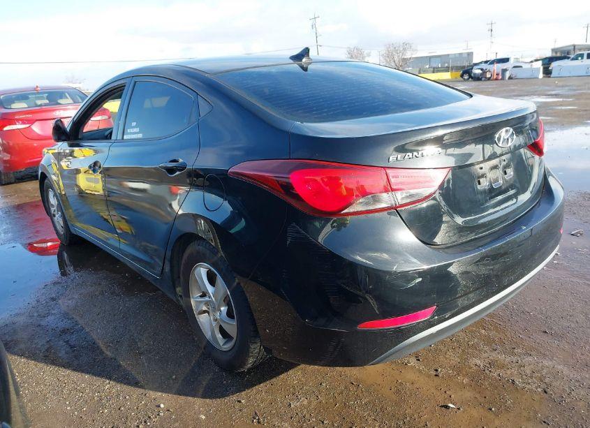 Photo 3 of 2014 Hyundai Elantra SE (VIN 5NPDH4AE9EH533728)