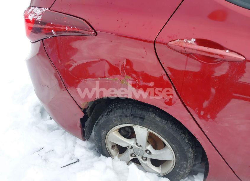 Photo 12 of 2014 Hyundai Elantra SE (VIN 5NPDH4AE9EH536046)