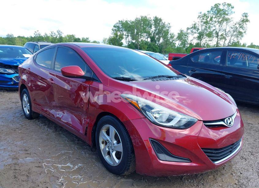 2014 Hyundai Elantra SE (VIN 5NPDH4AE9EH538850) main photo