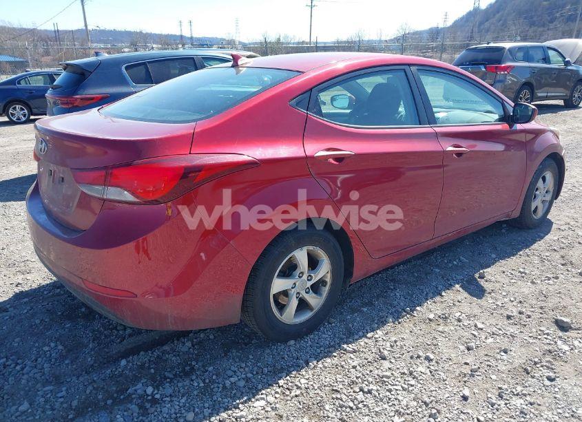 Photo 4 of 2014 Hyundai Elantra SE (VIN 5NPDH4AE9EH540386)