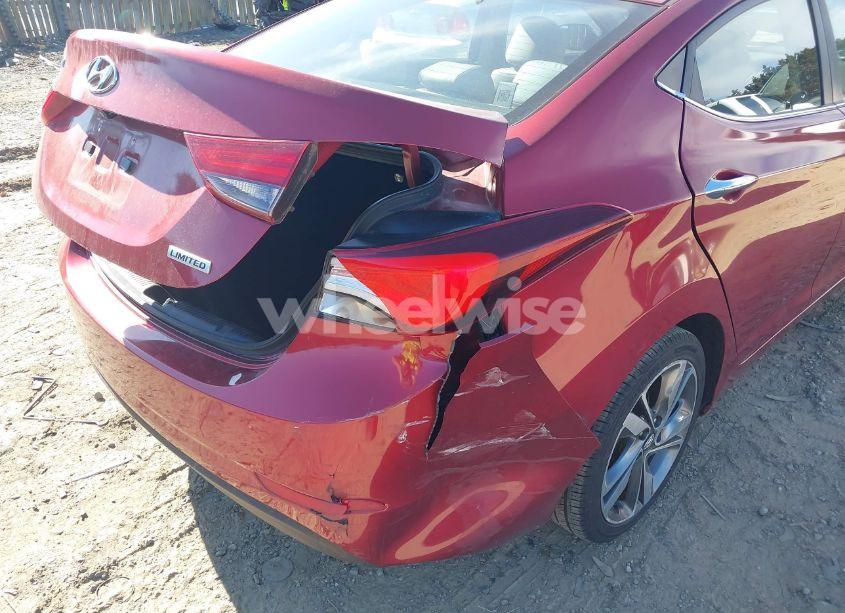 Photo 6 of 2014 Hyundai Elantra LIMITED (VIN 5NPDH4AE9EH542106)