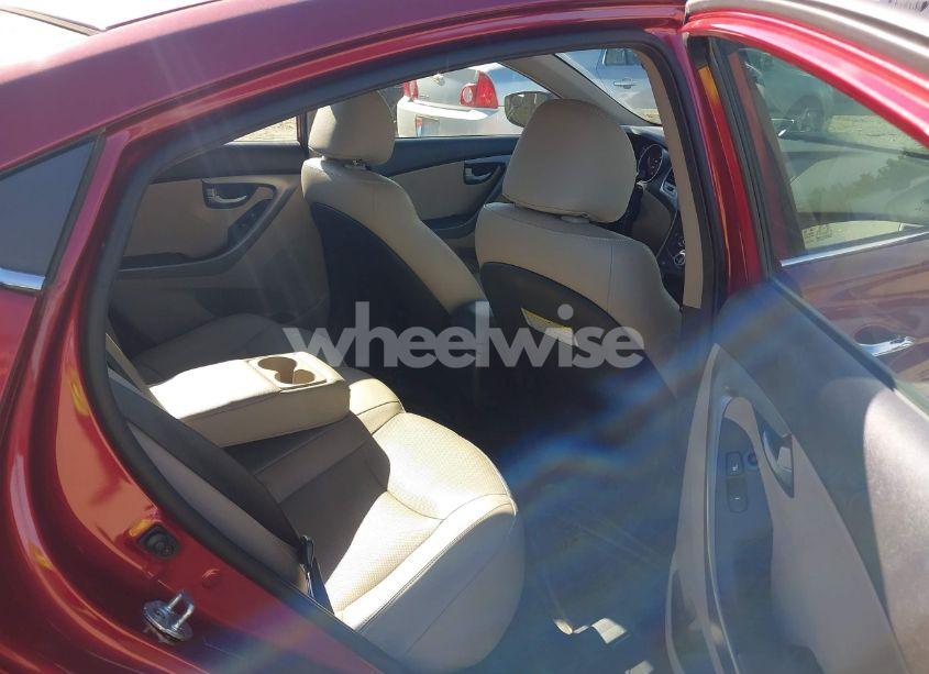 Photo 8 of 2014 Hyundai Elantra LIMITED (VIN 5NPDH4AE9EH542106)