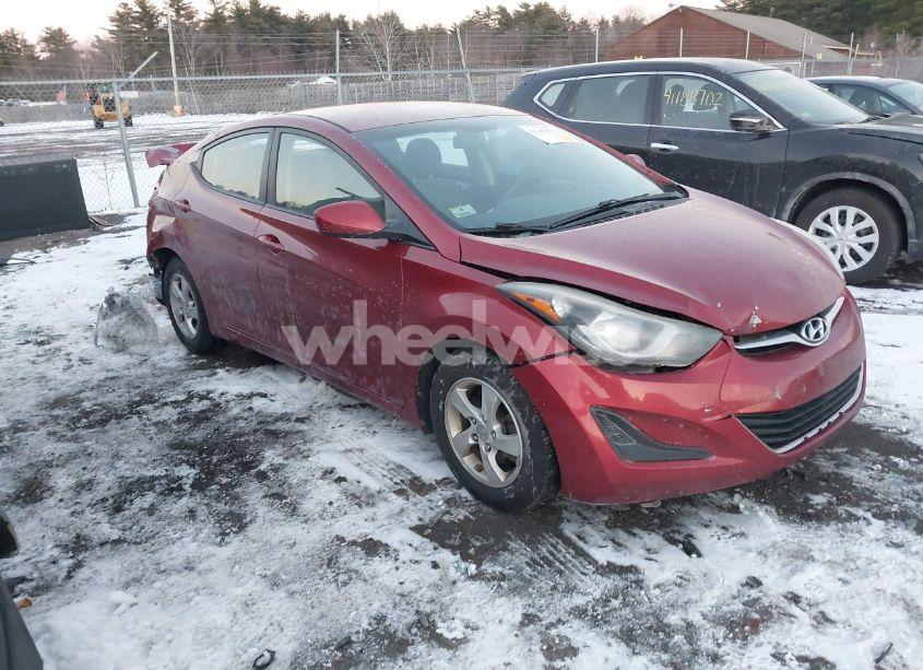 2014 Hyundai Elantra SE (VIN 5NPDH4AE9EH542736) main photo