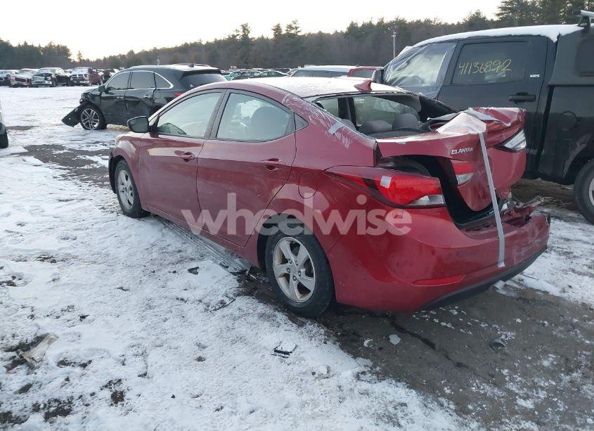 Photo 3 of 2014 Hyundai Elantra SE (VIN 5NPDH4AE9EH542736)