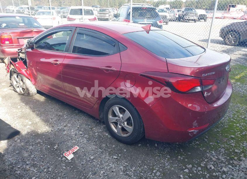 Photo 3 of 2015 Hyundai Elantra SE (VIN 5NPDH4AE9FH565855)