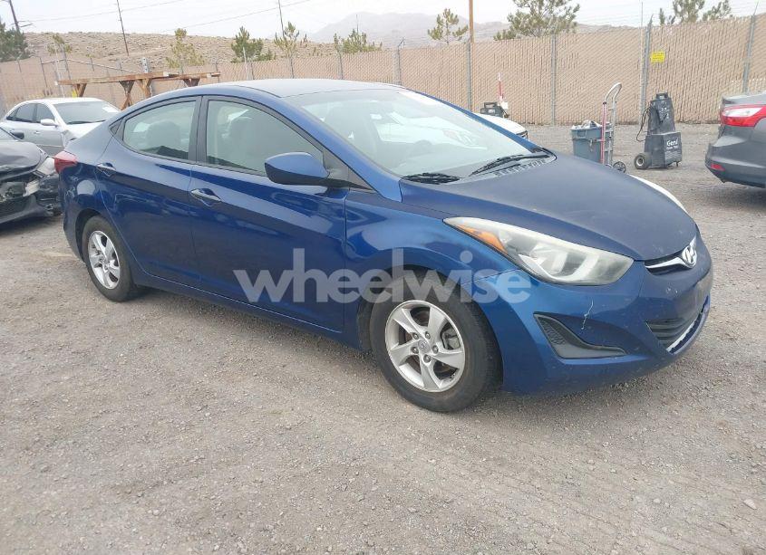 2015 Hyundai Elantra SE (VIN 5NPDH4AE9FH581568) main photo