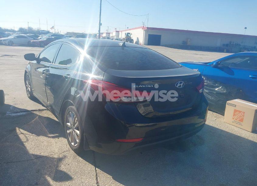 Photo 3 of 2015 Hyundai Elantra SE (VIN 5NPDH4AE9FH583448)