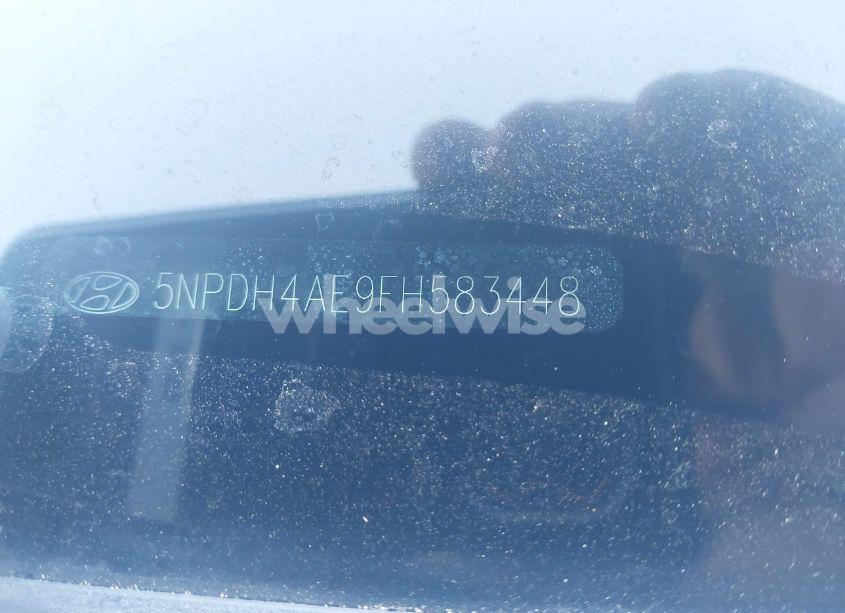 Photo 9 of 2015 Hyundai Elantra SE (VIN 5NPDH4AE9FH583448)