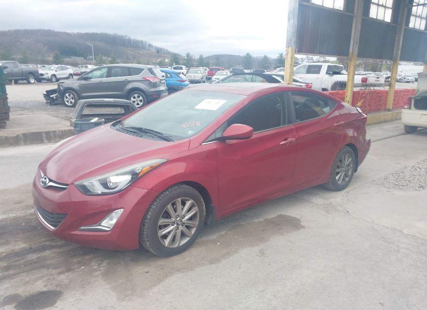 Photo 2 of 2015 Hyundai Elantra SE (VIN 5NPDH4AE9FH584258)