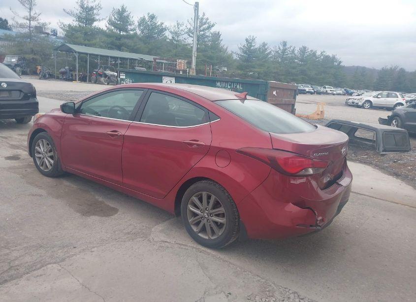 Photo 3 of 2015 Hyundai Elantra SE (VIN 5NPDH4AE9FH584258)