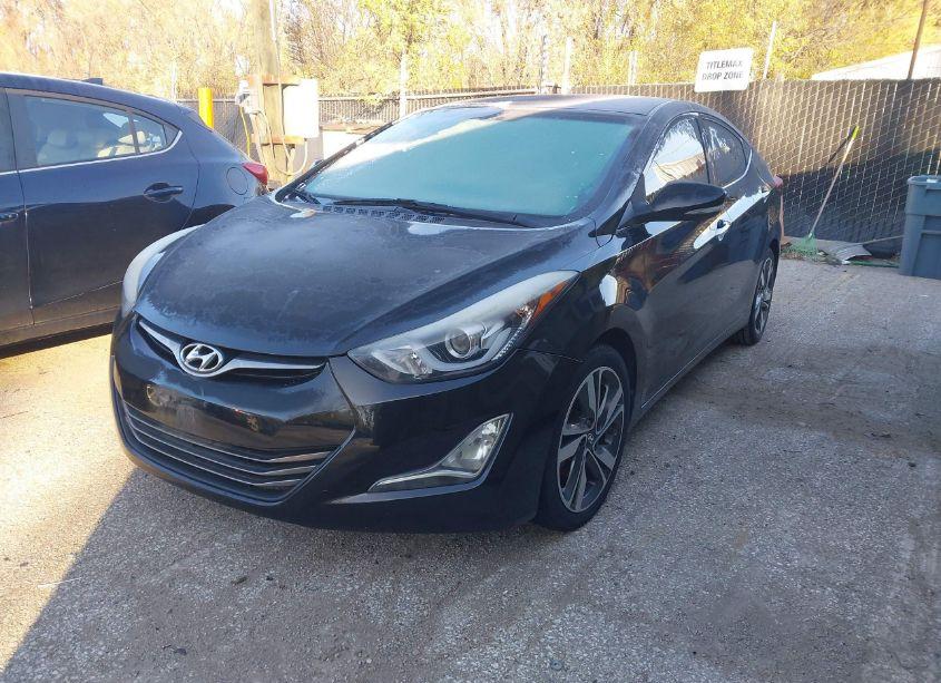 Photo 2 of 2015 Hyundai Elantra LIMITED (VIN 5NPDH4AE9FH616934)