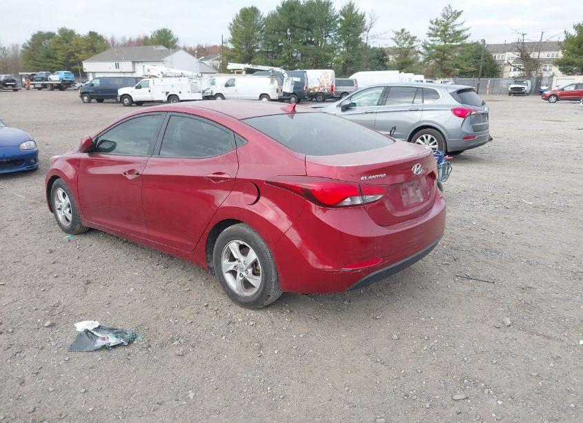 Photo 3 of 2015 Hyundai Elantra SE (VIN 5NPDH4AE9FH648010)