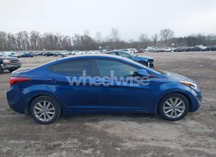 Photo 12 of 2016 Hyundai Elantra SE (VIN 5NPDH4AE9GH654892)