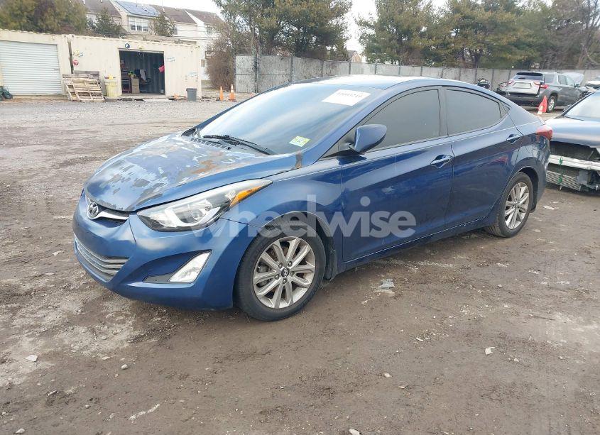 Photo 2 of 2016 Hyundai Elantra SE (VIN 5NPDH4AE9GH654892)
