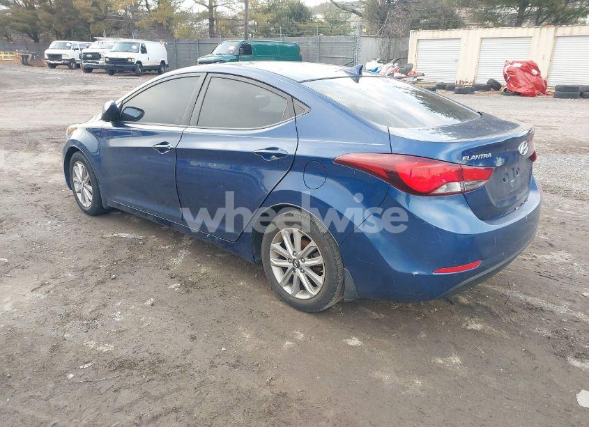 Photo 3 of 2016 Hyundai Elantra SE (VIN 5NPDH4AE9GH654892)