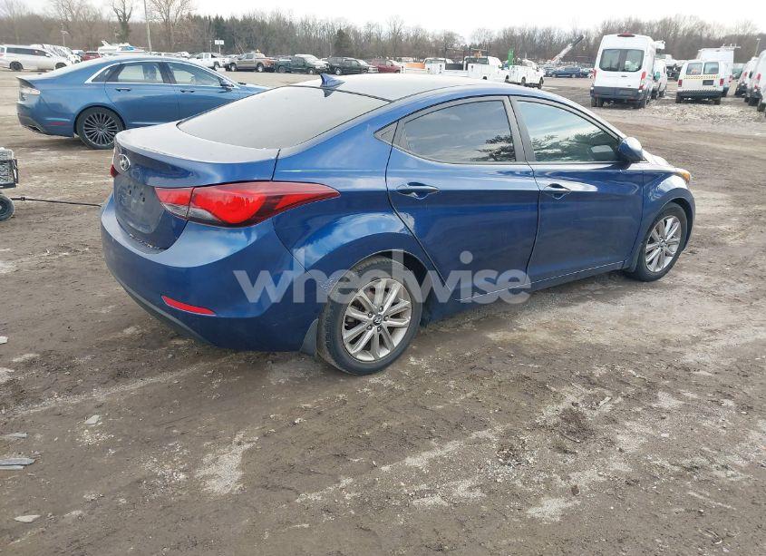 Photo 4 of 2016 Hyundai Elantra SE (VIN 5NPDH4AE9GH654892)