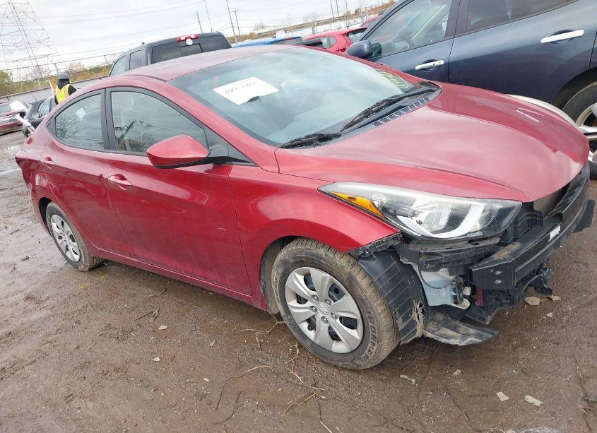 2016 Hyundai Elantra SE (VIN 5NPDH4AE9GH674107) main photo