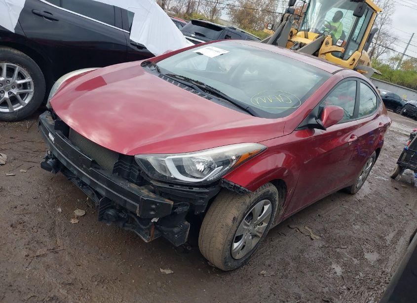 Photo 2 of 2016 Hyundai Elantra SE (VIN 5NPDH4AE9GH674107)