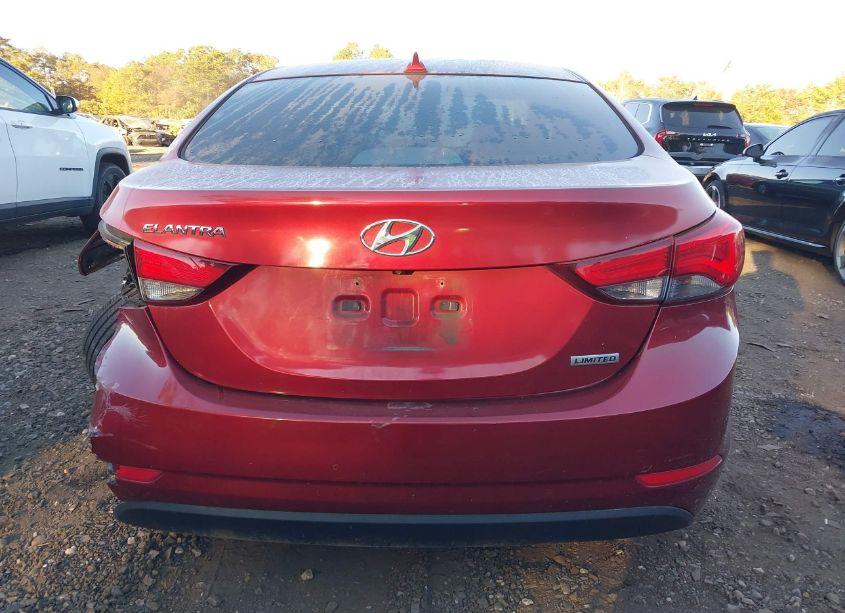 Photo 16 of 2016 Hyundai Elantra LIMITED (VIN 5NPDH4AE9GH679758)
