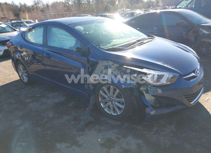 2016 Hyundai Elantra SE (VIN 5NPDH4AE9GH680411) main photo