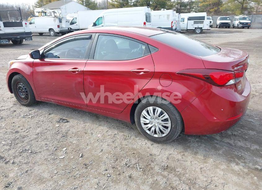 Photo 3 of 2016 Hyundai Elantra SE (VIN 5NPDH4AE9GH696124)