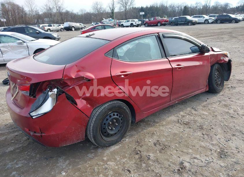 Photo 4 of 2016 Hyundai Elantra SE (VIN 5NPDH4AE9GH696124)
