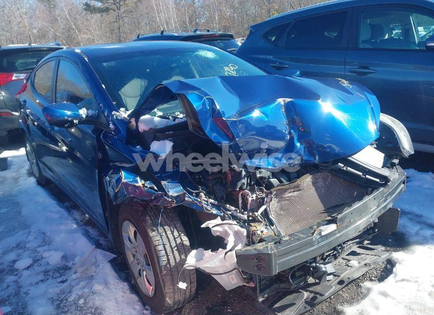 2016 Hyundai Elantra SE (VIN 5NPDH4AE9GH717523) main photo