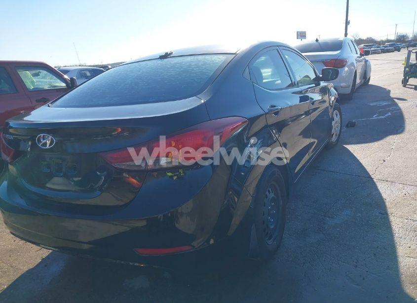 Photo 4 of 2016 Hyundai Elantra SE (VIN 5NPDH4AE9GH718798)