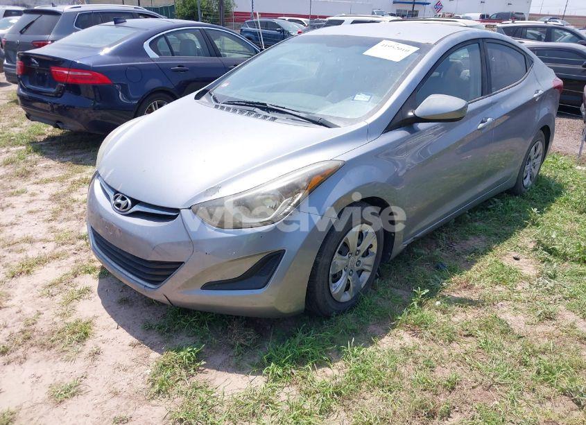 Photo 2 of 2016 Hyundai Elantra SE (VIN 5NPDH4AE9GH758184)