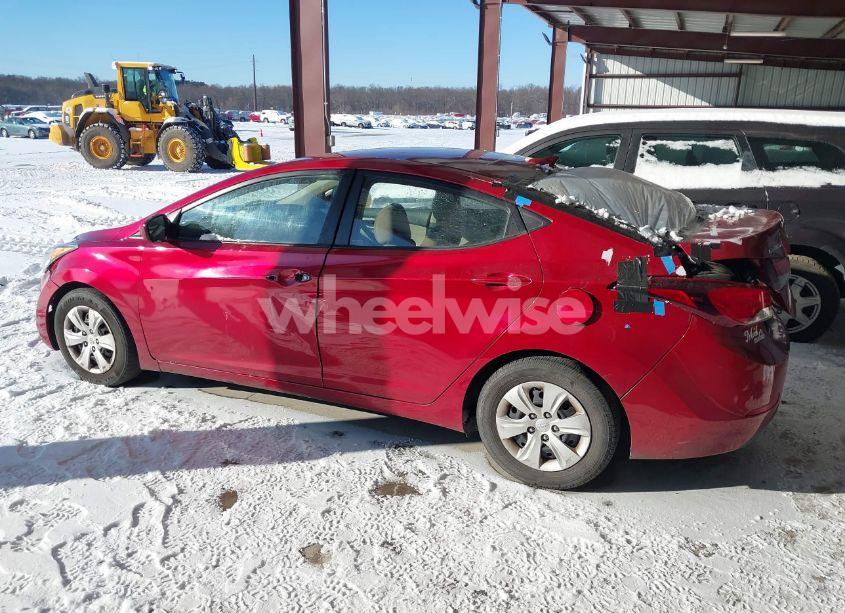 Photo 15 of 2016 Hyundai Elantra SE (VIN 5NPDH4AE9GH768763)