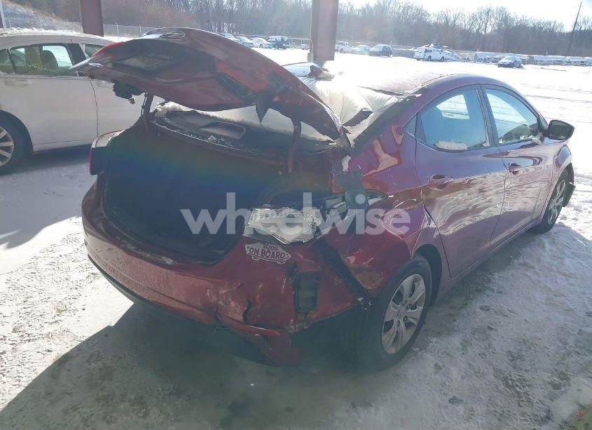 Photo 4 of 2016 Hyundai Elantra SE (VIN 5NPDH4AE9GH768763)