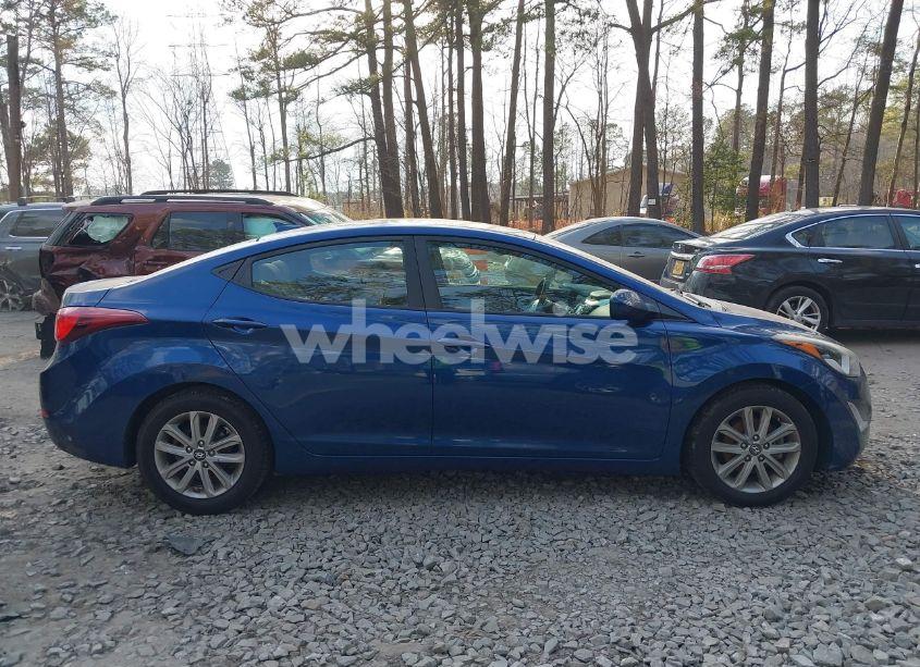 Photo 13 of 2016 Hyundai Elantra SE (VIN 5NPDH4AE9GH783215)