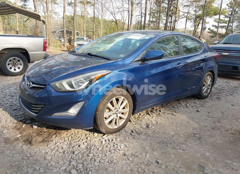 Photo 2 of 2016 Hyundai Elantra SE (VIN 5NPDH4AE9GH783215)