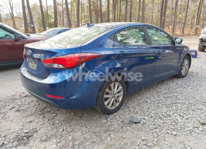 Photo 4 of 2016 Hyundai Elantra SE (VIN 5NPDH4AE9GH783215)