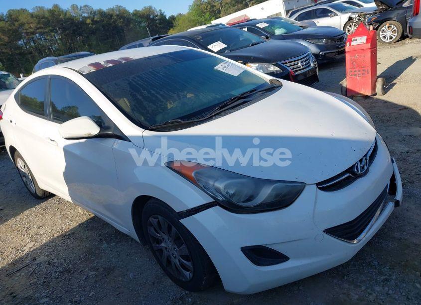 2011 Hyundai Elantra GLS (VIN 5NPDH4AEXBH018801) main photo