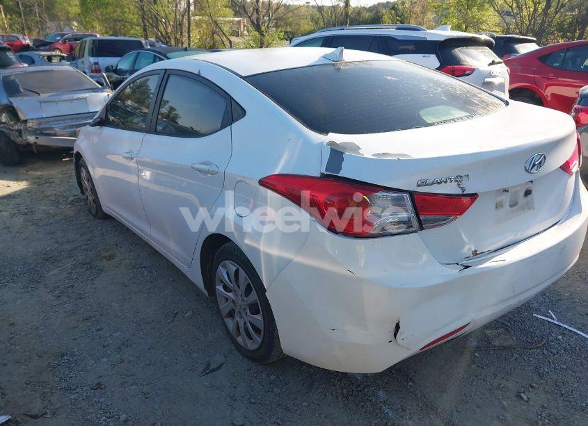 Photo 3 of 2011 Hyundai Elantra GLS (VIN 5NPDH4AEXBH018801)