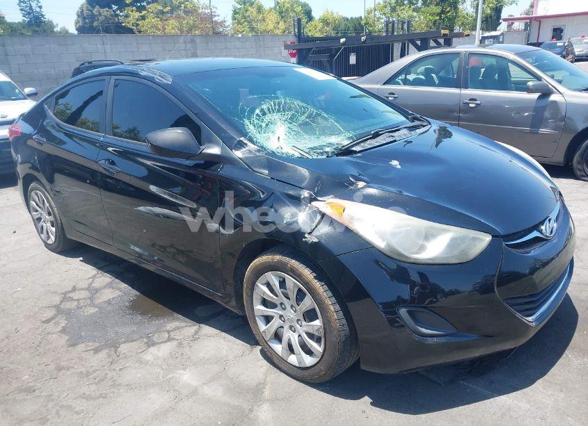 2011 Hyundai Elantra GLS (VIN 5NPDH4AEXBH020323) main photo