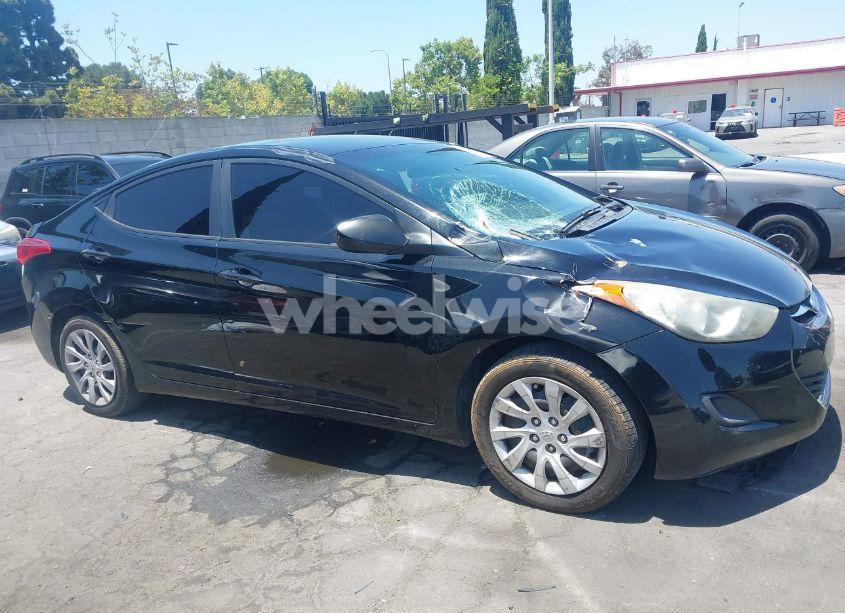 Photo 13 of 2011 Hyundai Elantra GLS (VIN 5NPDH4AEXBH020323)