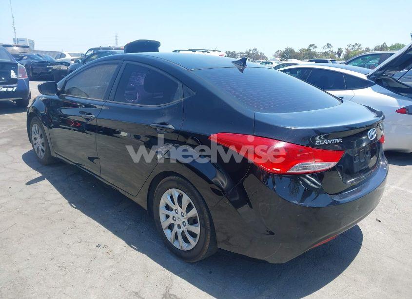 Photo 3 of 2011 Hyundai Elantra GLS (VIN 5NPDH4AEXBH020323)
